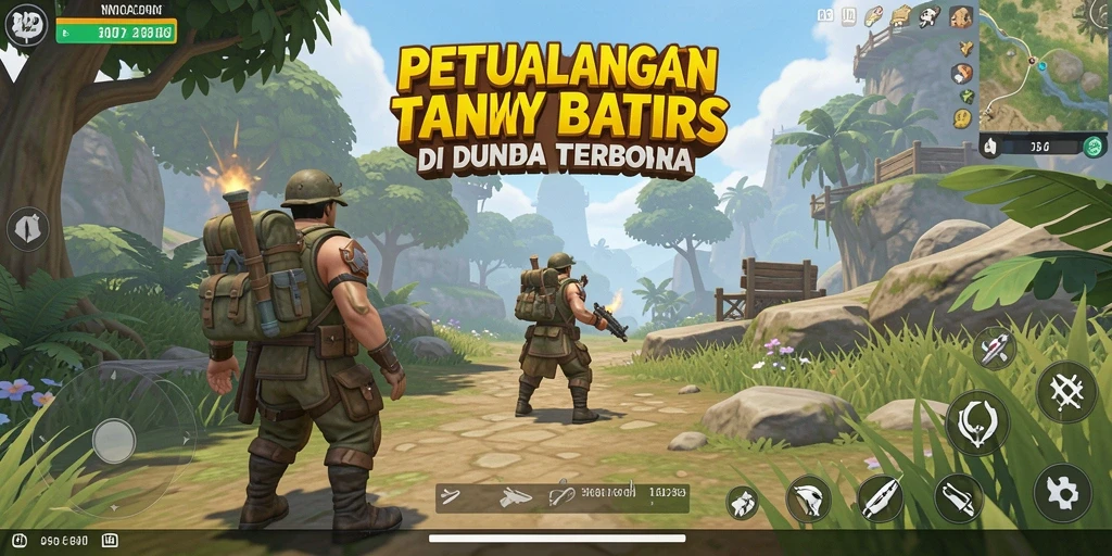 Gameplay seru dan petualangan menakjubkan dalam dunia terbuka 8ID.