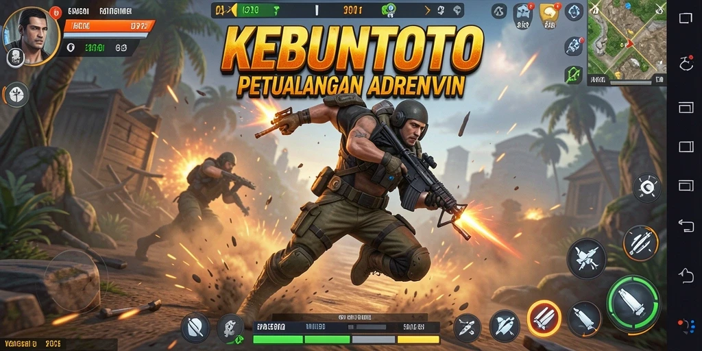 Tampilan gameplay KEBUNTOTO yang seru dan mendebarkan.