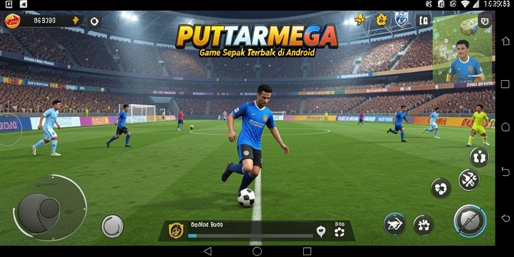 Tampilan gameplay yang seru dan mendebarkan di PUTARMEGA.